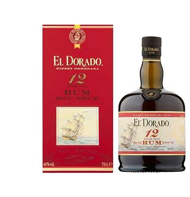 El Dorado 12 Year Old Rum £29.50 + £3.95 Click & Collect @ Waitrose Cellar