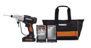 WORX WX176 18V (20V MAX) Cordless Switchdriver Drill Driver, 2AH Battery, Charger, Bit set £59.99 @ Worx eBay