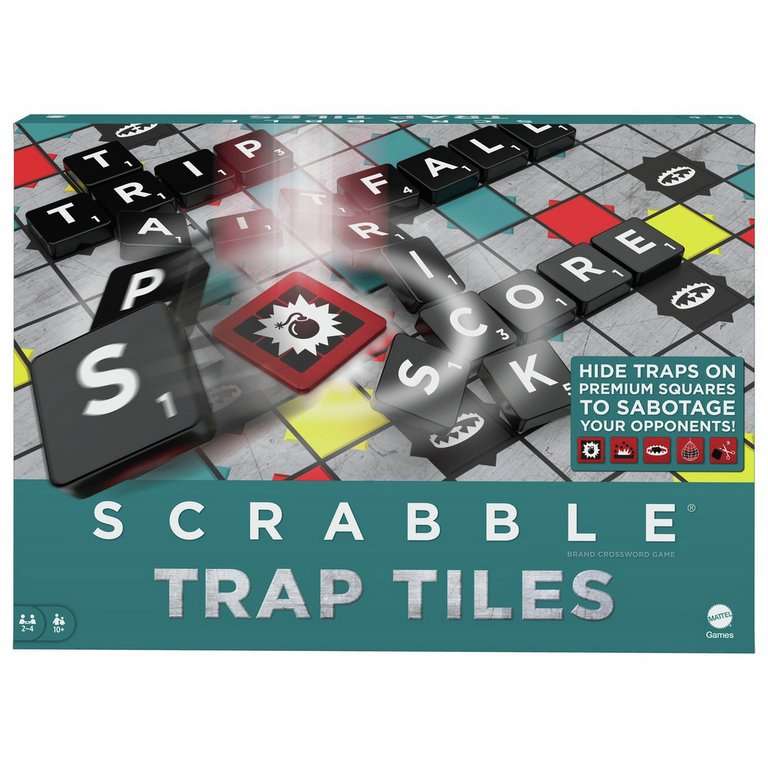 Scrabble Trap Tiles £4.98 Order & Collect @ Game