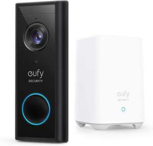 Refurbished Eufy Wireless Smart Video Doorbell 2K HD WDR Security Camera No Monthly Fee 16GB - Anker Refurbished Shop