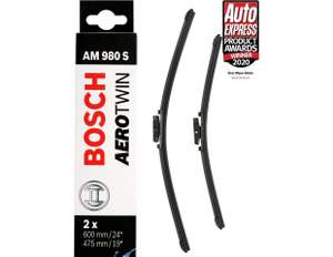 Bosch Aerotwin Wiper Blade Twin Packs - £15.29 delivered @ Halfords