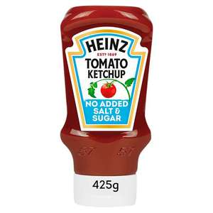 Heinz No Added Sugar or Salt Tomato Ketchup 425g instore - Cromwell Road London