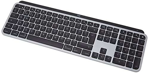 Logitech MX Keys Wireless for Mac with Palmrest - QWERTY Layout £63.75 @ Amazon Germany