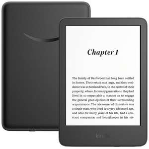 Amazon Kindle 2022 6 Inch display Wi-Fi 16GB E-Reader– Black - £69.99 with click & collect @ Argos