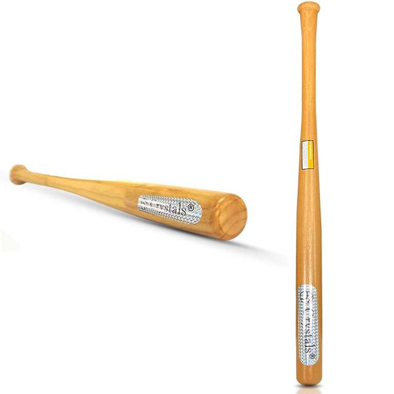 Crystals Wooden Baseball Bat - Sold/Shipped by Denny Shop
