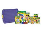 CRAYOLA Mega Activity Tub - Including Crayons, Markers, Pencils, Pens, Paints, Clays, Colouring Book and Stickers