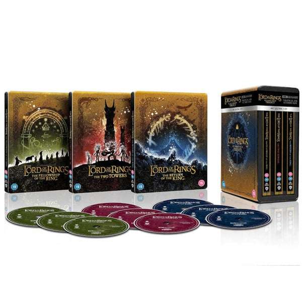 Lord of the Rings 4k steelbook collection Pre-order