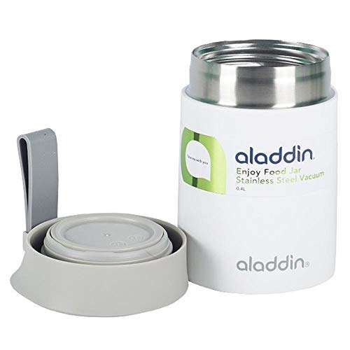 Aladdin Enjoy Thermavac Stainless Steel Food Jar 0.4L White £7 @Amazon