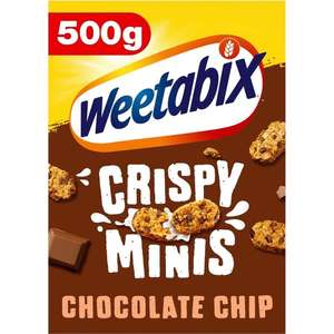 Weetabix Crispy Minis Chocolate/Fruit & Nut 500g - £2 @ Waitrose and Partners