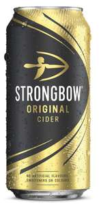 24x440ml cans Strongbow cider via Fresh (£30 Min Spend)