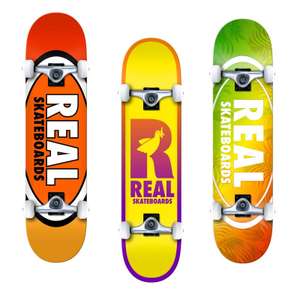 Real Complete Skateboard - 7.75" Width / 31.6" Length - £30.55 Each Using Code @ Surfdome