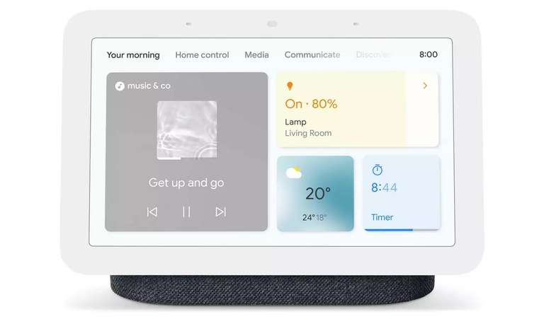 Google Nest Hub 2nd Gen (Charcoal / Sand / White) + Google Nest Mini Chalk / Charcoal = £24 (free collection - selected locations) @ Argos