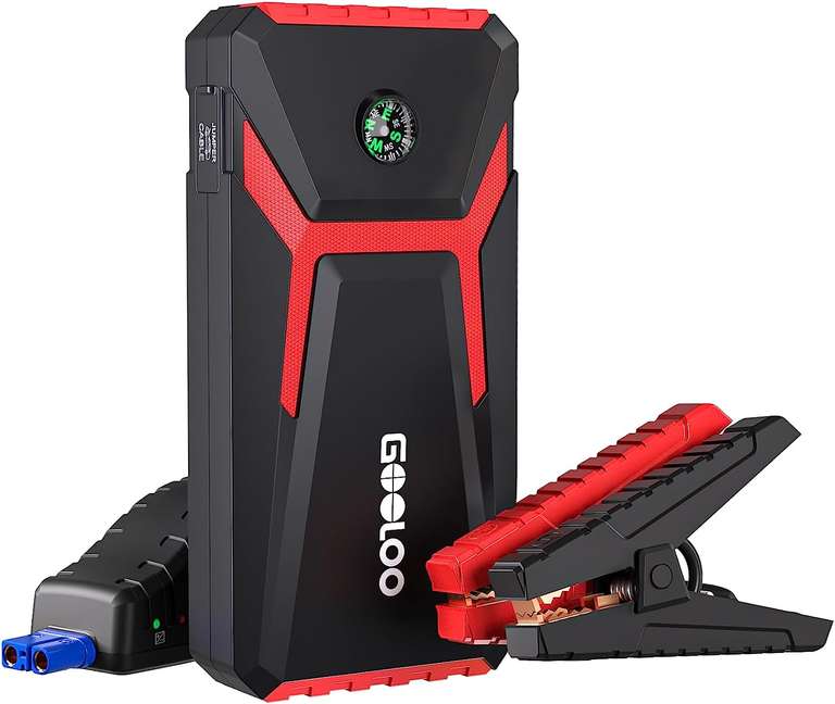 GOOLOO Jump Starter Power Pack Quick Charge Out 1500A Peak Car Jump Starter Sold by Landwork
