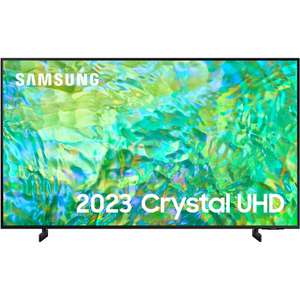 Samsung UE43CU8000KXXU CU8000 43" LED Crystal UHD 4K HDR Smart TV, 4K Ultra HD, Black with exclusive code