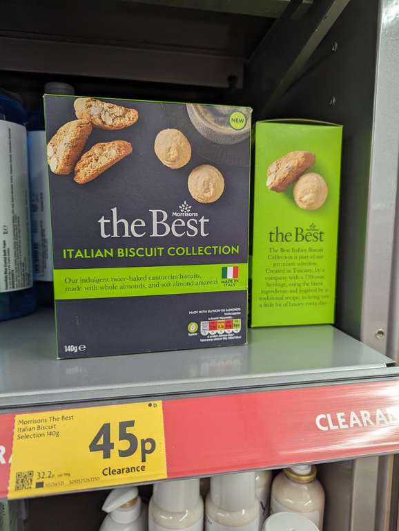 The Best Italian Biscuit Selection 140g - Instore Redditch