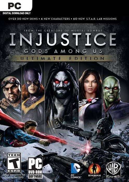 Injustice Gods Among Us Ultimate Edition PC - £2.39 @ CDKeys