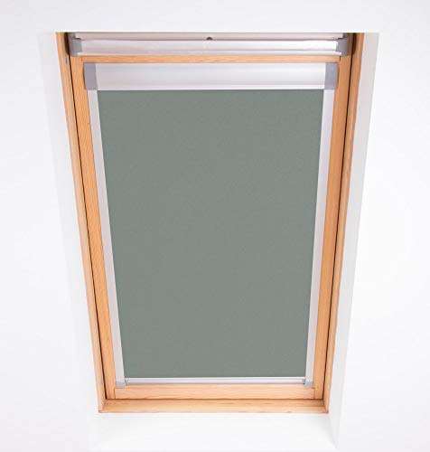 Bloc Skylight Blind for Velux Roof Windows Blockout, Pewter various sizes/codes