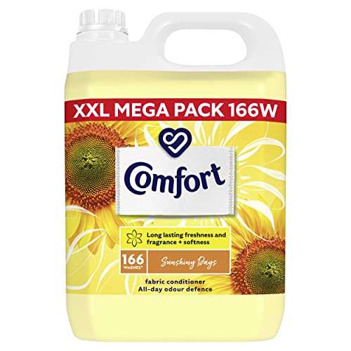Comfort Sunshiny Days Fabric Conditioner 166 wash - £6.50 (£6.18 with Sub and save / £5.19 with voucher) @ Amazon