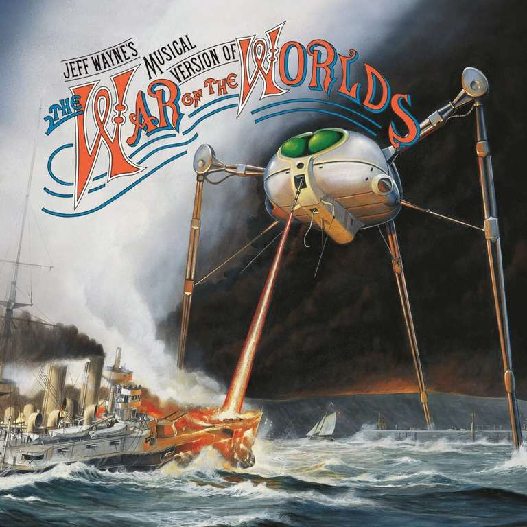 Jeff Wayne’s Musical Version of The War of The Worlds 30th Anniversary Edition 2CD + FREE MP3 Of The Album