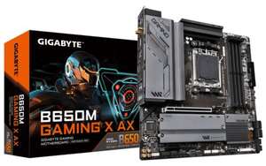 Gigabyte B650M Gaming X AX mATX Motherboard £165.47 with code (UK Mainland) @ cclcomputers / eBay