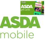 Get 5GB Data (Vodafone Network With EU Roaming) For £7pm (1m Contract) + £40 Asda Gift Card After Month 3 (New Customers)