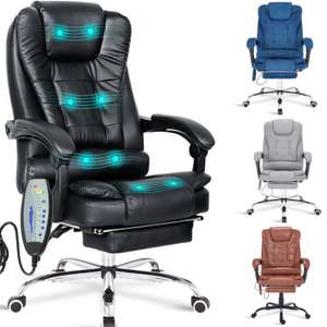 Massage Computer Desk Chair w/code sold by techluxurious (UK Mainland)
