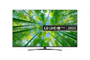 LG LED UQ81 60 inch 4K Smart TV 2022 60UQ81006LB - £358.23 with vouchers