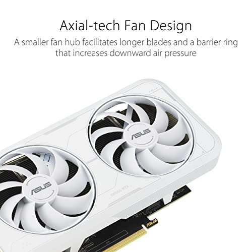 ASUS DUAL NVIDIA GeForce RTX 3060TI White OC - £379.99 @ Amazon