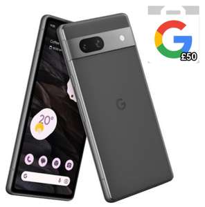 Google Pixel 7a 128GB 5G Smartphone + £50 Google Store Credit With Student Code (+ Trade In)