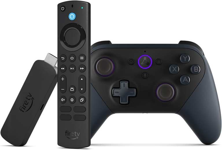 Fire TV Stick 4K Max + Luna Controller | Game streaming bundle - Prime Exclusive