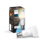 Philips Hue White LED Smart Light Bulb 1 Pack [B22 Bayonet Cap] Warm White - £0.99 (Select Accounts) @ Amazon
