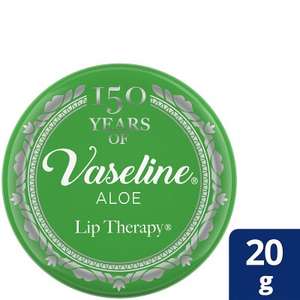 Vaseline Lip Therapy Tin 20g - 93p @ Waitrose