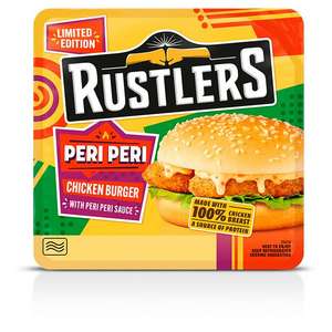 Rustlers Peri Peri Chicken Burger-69p (Grimsby)
