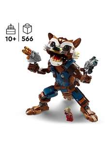 LEGO Marvel Rocket & Baby Groot Buildable Toy 76282 - Discount At Checkout - Free C&C