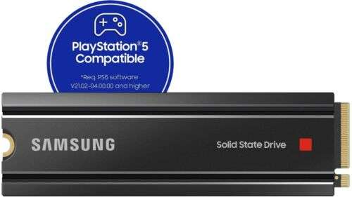 Samsung 980 Pro with Heatsink PCIe 4.0 M.2 SSD 2TB compatible with PS5 & PC - £142.71 with code (UK Mainland) @ eBay / Box