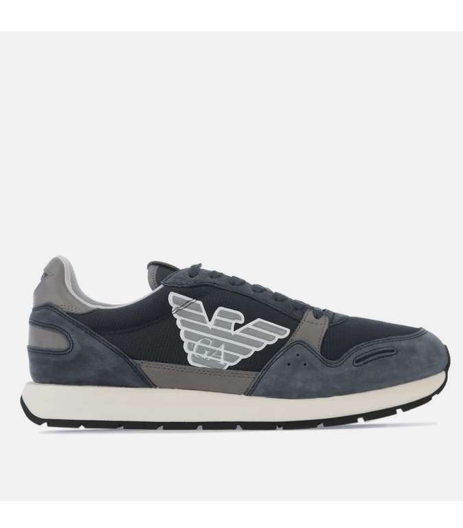 Armani Mens Sneakers in Navy Grey - £84.99 @ Get The Label