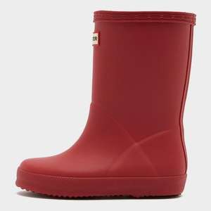 Hunter Adult and Children Boots Half Price (Members) eg Hunter Kids First Classic Wellington Boots £22