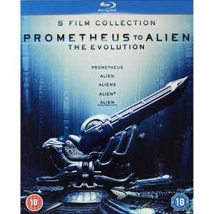 Prometheus to Alien: The Evolution Collection - Blu-ray 8-Discs (Used) - Free C&C