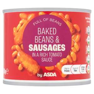 ASDA Baked Beans & Sausages 215g (Pontprennau, Cardiff)