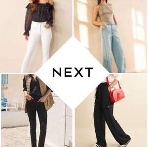 Up to 70% off Next Women's Jeans (New lines added, 1270 lines) Prices from £7 + free click and collect