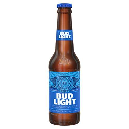 Bud Light Lager Beer Bottle, 20 x 300 ml - £15 @Amazon ( Get any 2 for £20 )