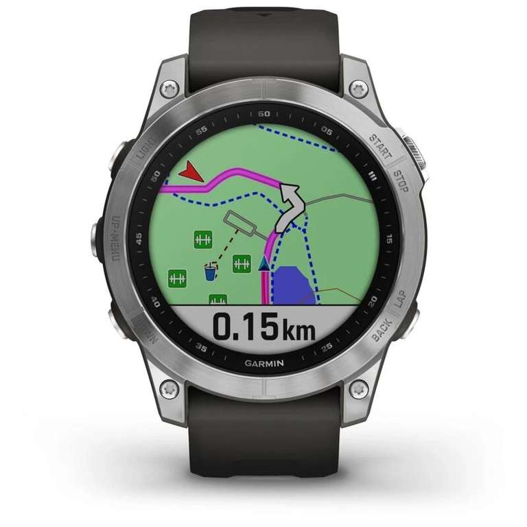 GARMIN fenix 7 47mm GPS Watch (Graphite/Silver)