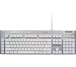 LOGITECH G815 Mechanical Gaming Keyboard - White - Free Next Day Delivery