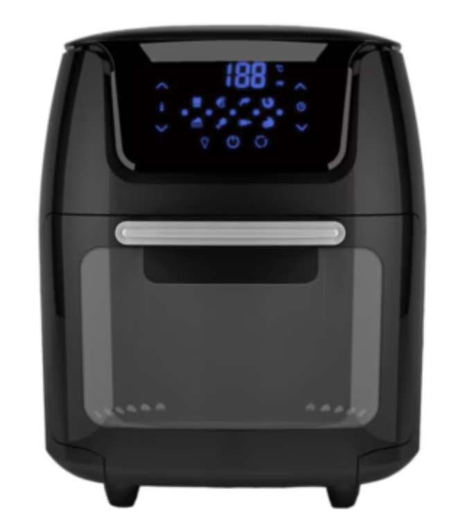 Black 12L Digital Air Fryer, Free C&C