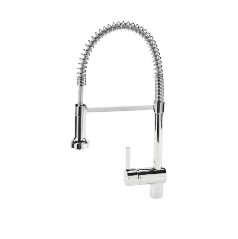Chrome Spiral Kitchen Tap with 2 spray functions - £29.99 3 year warranty / £32.94 delivered free over £30 @ Aldi