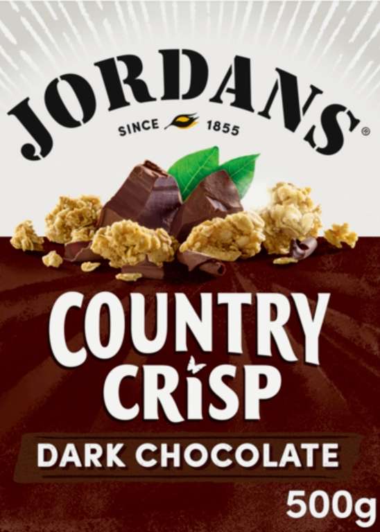 Jordans Country Crisp 500G All Varieties £2 @ Morrisons