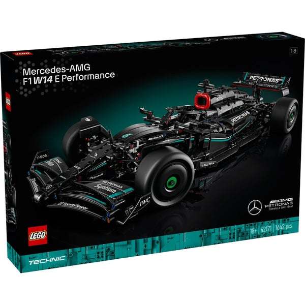 LEGO Technic Mercedes-AMG F1 W14 E 1:8 scale model Performance Set 42171 age 18+