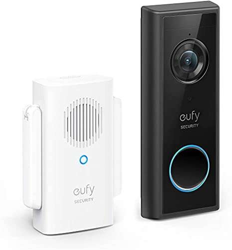 eufy security S200 Video Doorbell Wireless Battery Kit with Chime, 1080p Resolution, £69.99 Dispatches from Amazon Sold by AnkerDirect UK