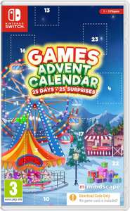 Games Advent Calendar Nintendo Switch - Smyths In selected stores