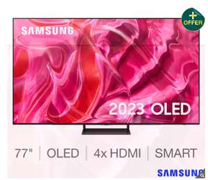 Samsung QE77S92CATXXU 77 Inch 2nd Gen QD-OLED 4K Ultra HD Smart TV - 5 Year Warranty